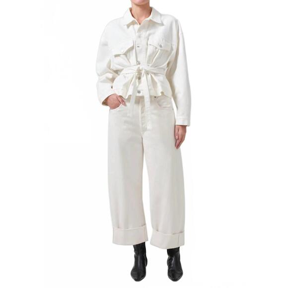 CITIZENS OF HUMANITY Pants - NWT Citizens Of Humanity Ayla Wide Leg Jeans in Pashmina